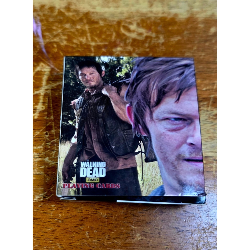 AMC The Walking Dead Playing Cards Daryl Dixon Cardinal Industries 2013 Deck